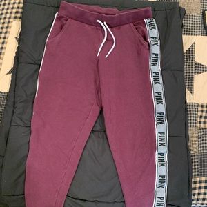 Purple Pink sweatpants in great condition